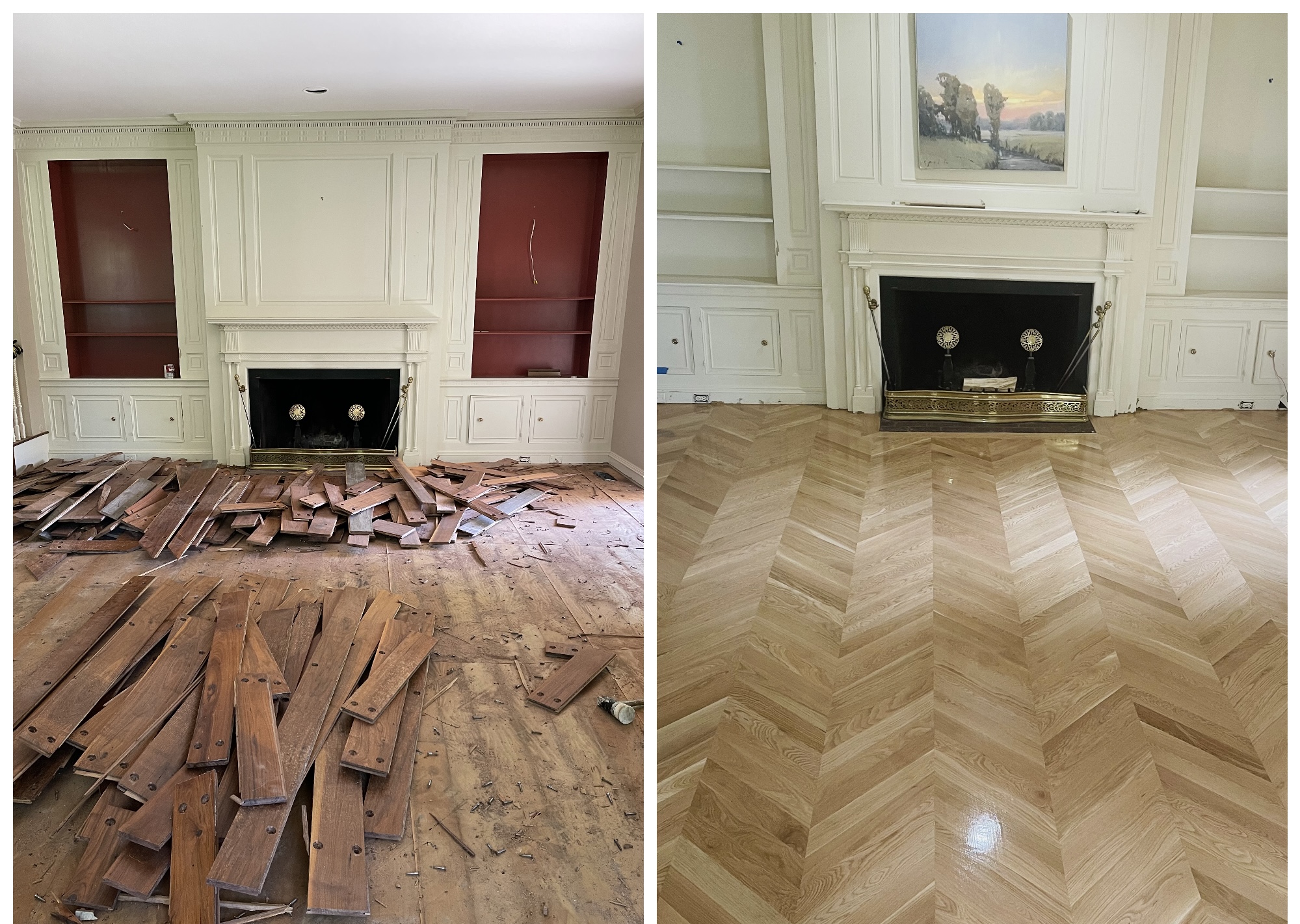 Hardwood Floor Installation